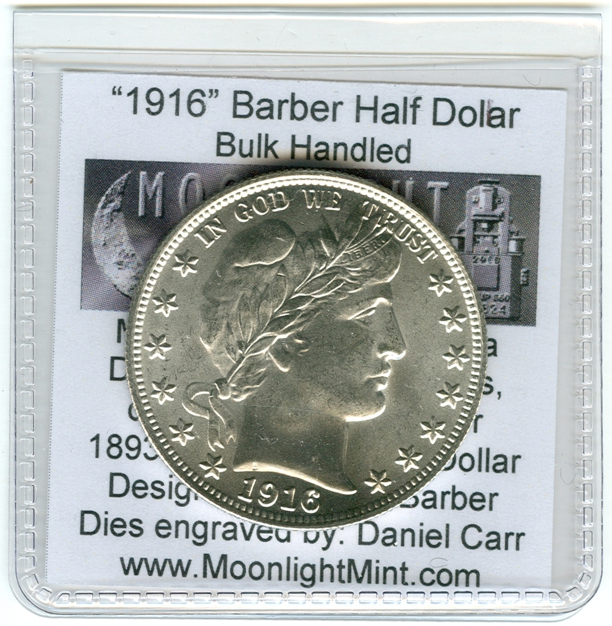 1916 Barber Half Over Strike Bulk Handled Coin and Label.jpg