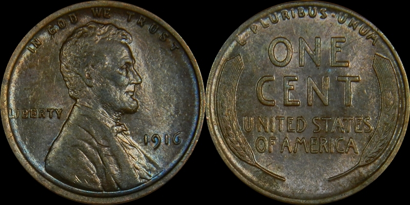 1916 Lincoln 1c Coin #1 Image 3 Combo.jpg