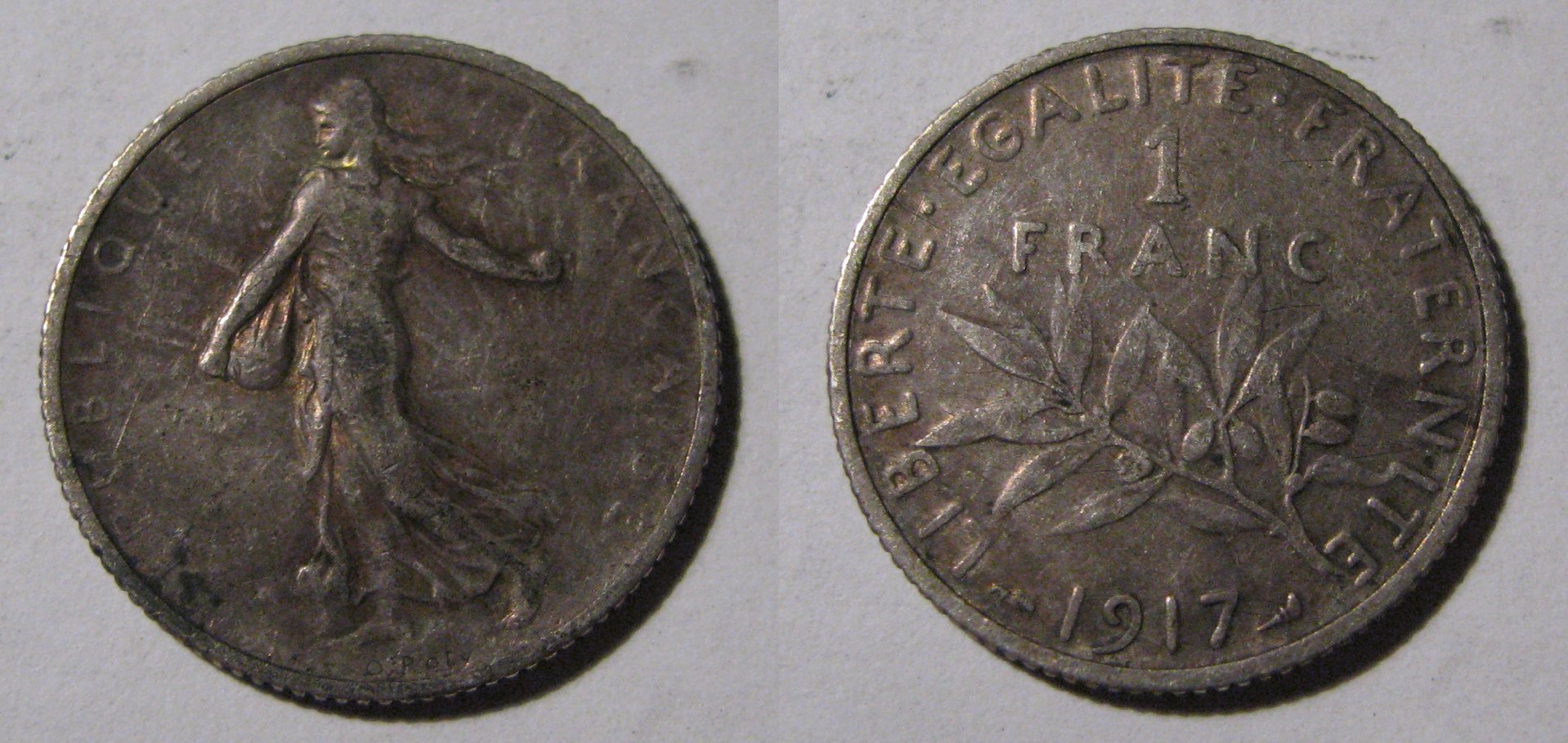 1917 France 1 Franc.jpg