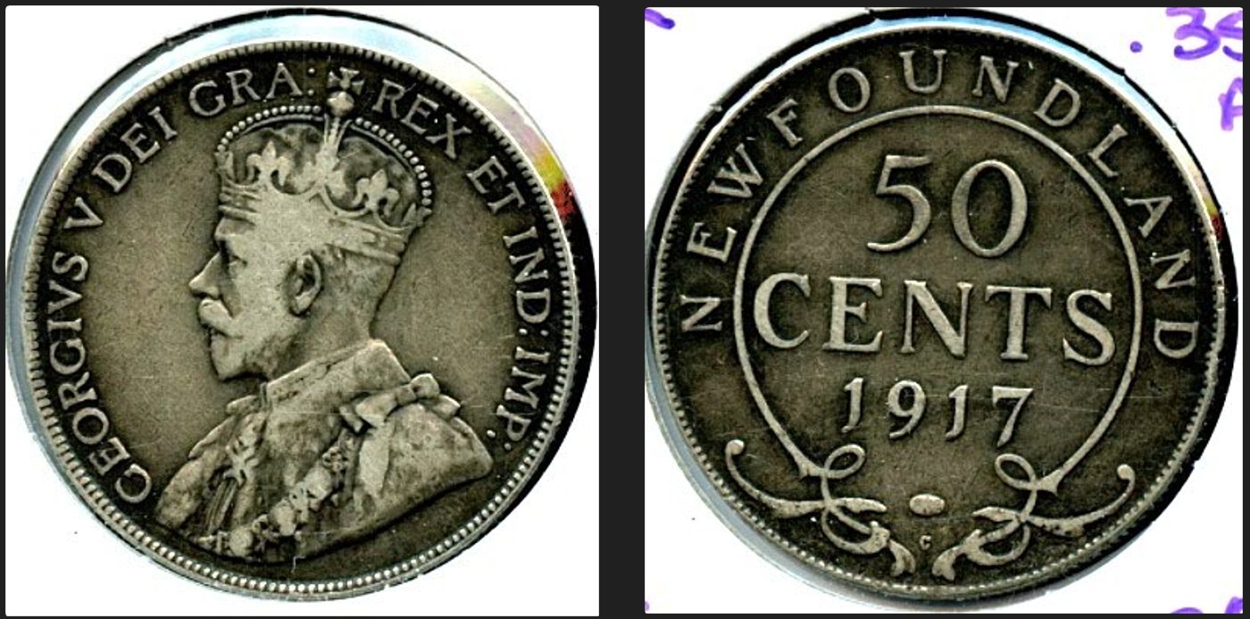 1917 Newfoundland 50C both sides.jpg