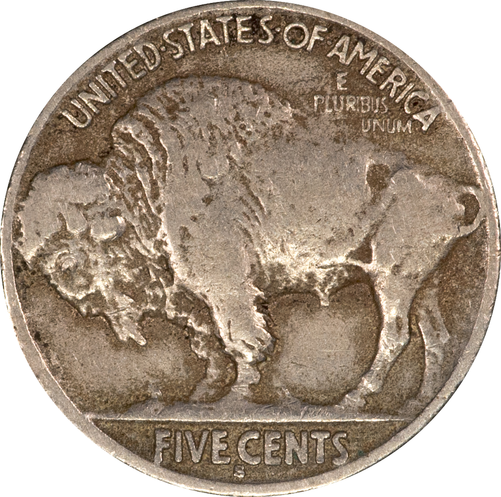 1917 S Buffalo Nickel TTFNS - Reverse.png