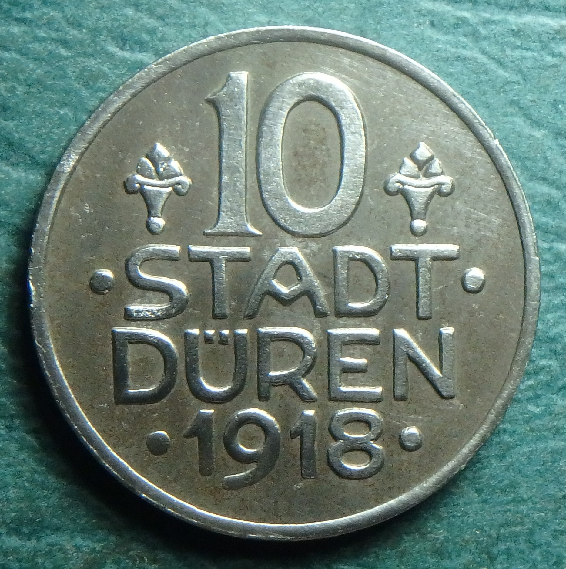 1918 DE 10 p token rev.JPG