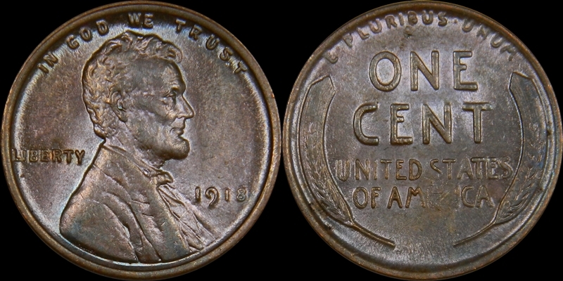 1918 Lincolin 1c Coin #1 Image 2 Combo.jpg