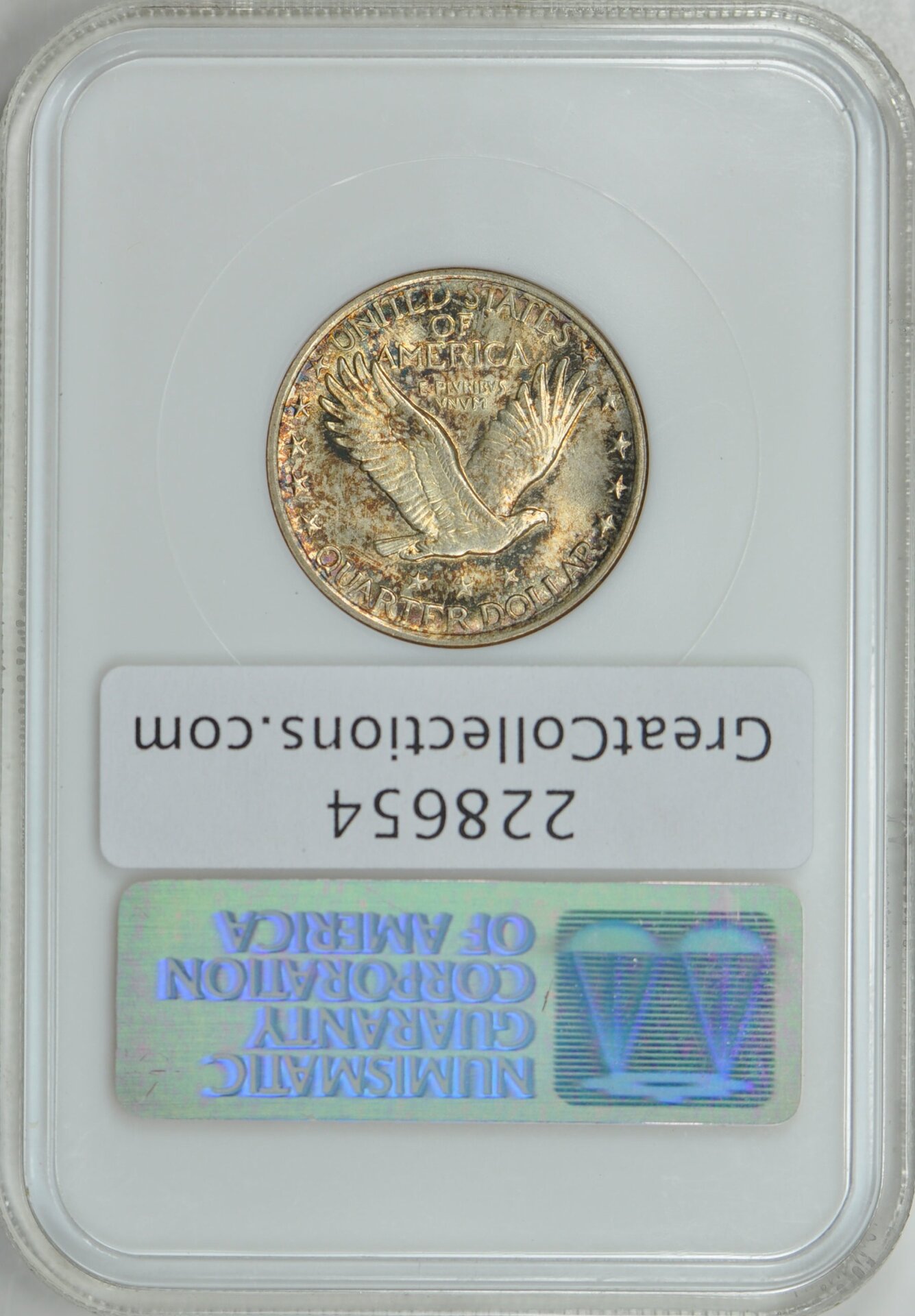 1920 25C QUARTER DOLLAR - STANDING LIBERTY, TYPE 2 NGC MS64 149735-010 CAC Rev Slab GC.jpg