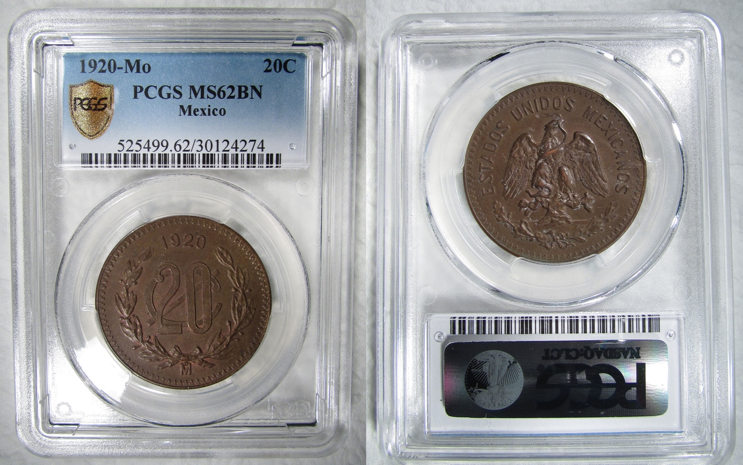 1920 Mexico 20 Centavos slab.jpg