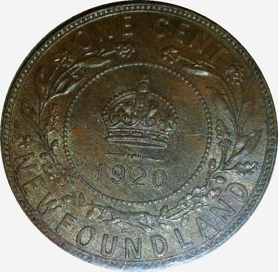 1920 Newfoundland Large Cent Rev MS60.JPG