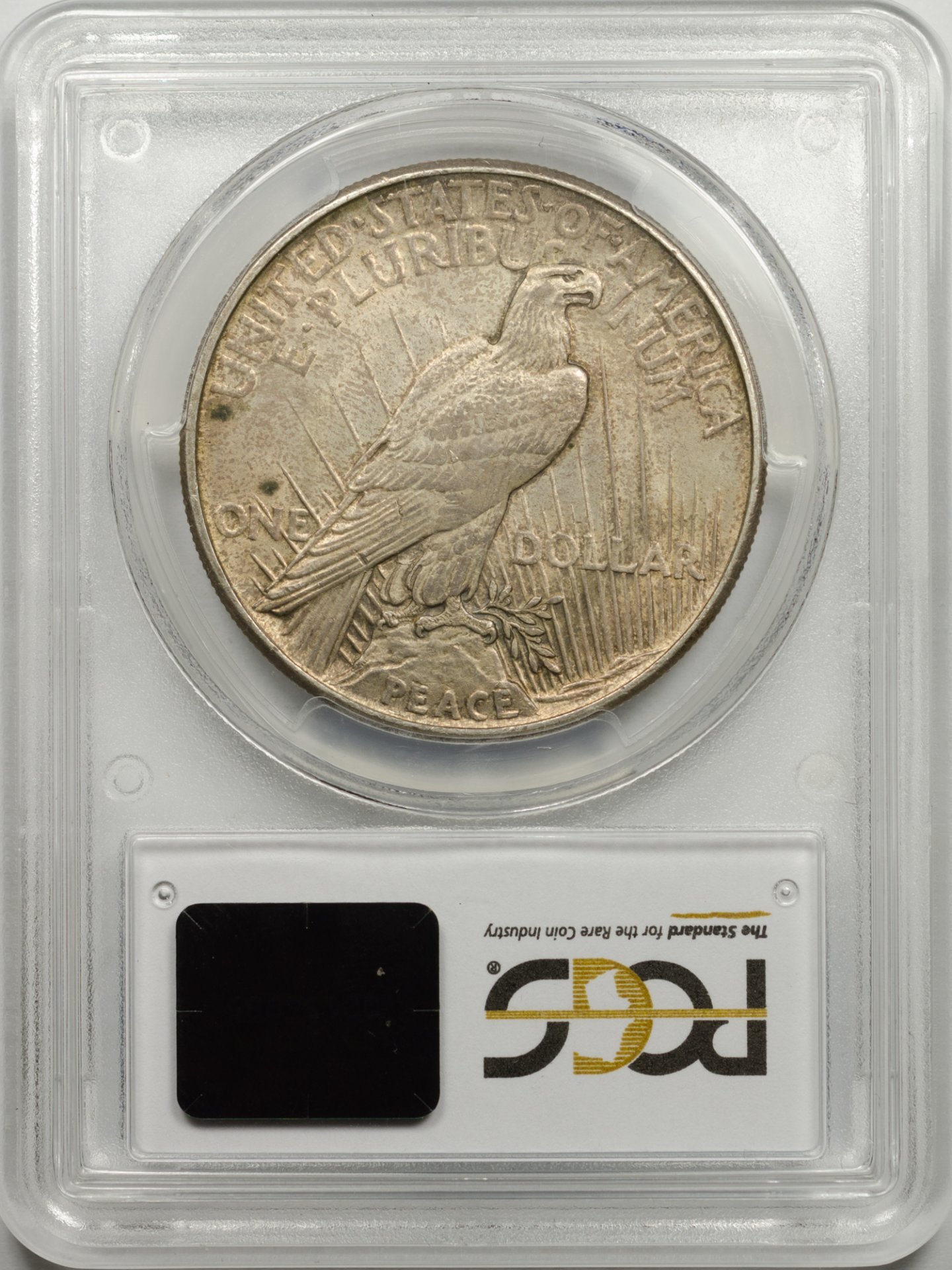 1921 $1 ms63 pcgs peace 29713594 rev slab.jpeg