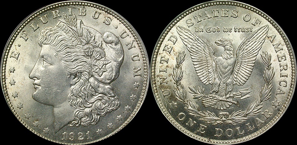 1921 ANACS MS64 Housed in a small white ANACS holder  A1-horz.jpg