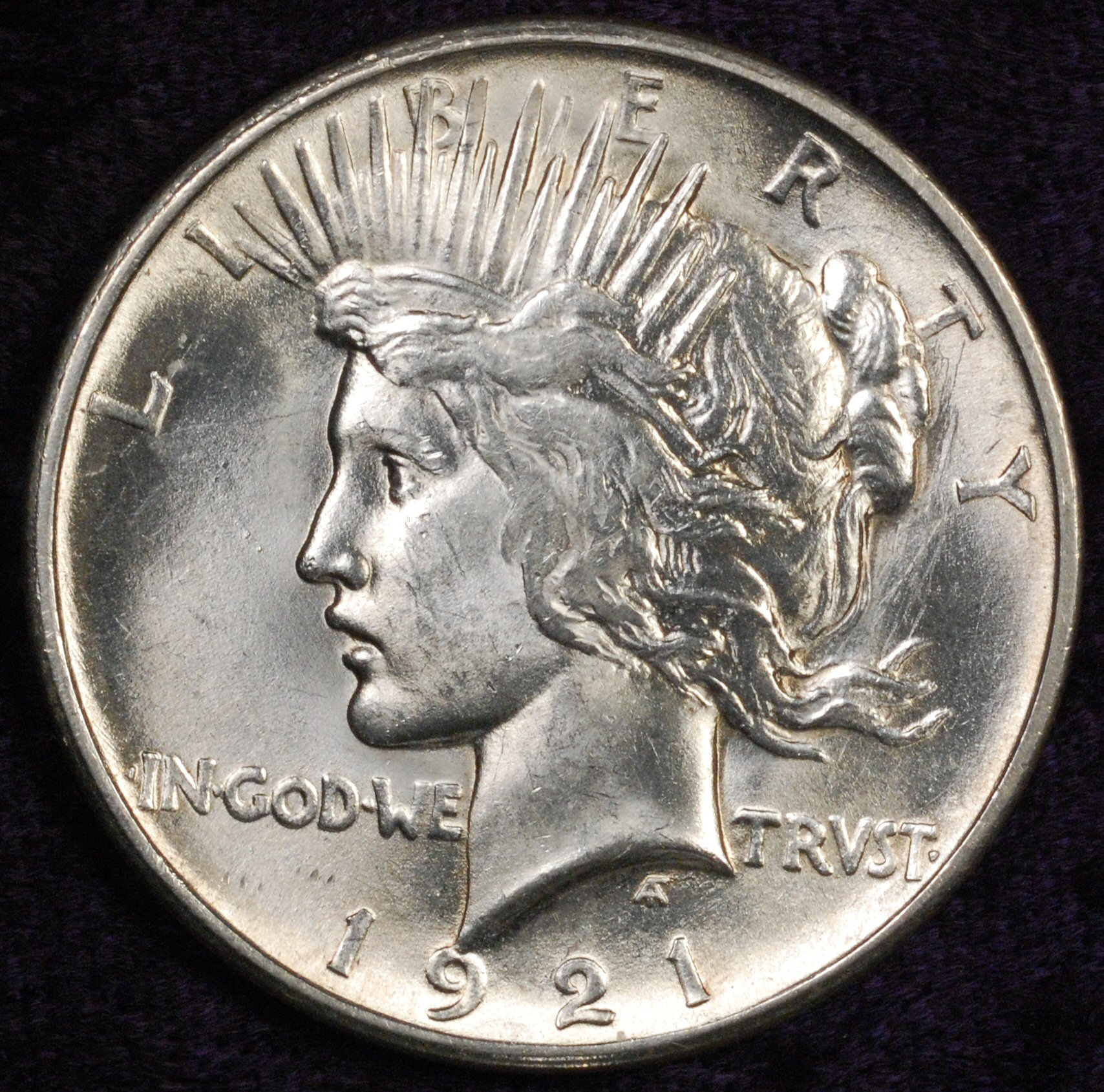 1921 Peace dollar obv.jpg