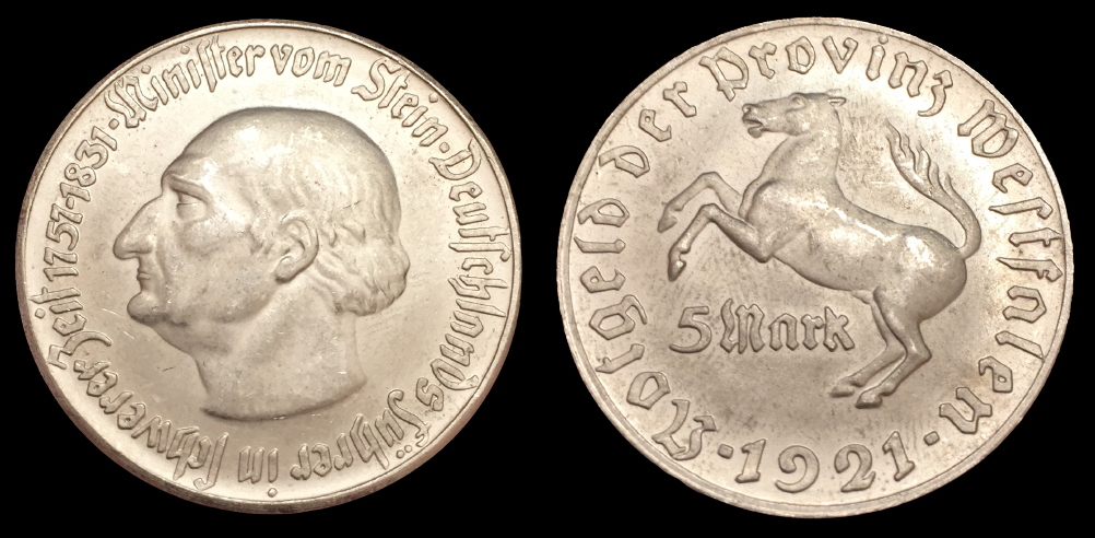 1921 Westphalia 5 Mark.png