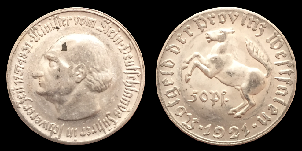 1921 Westphalia 50 Pfennig.png