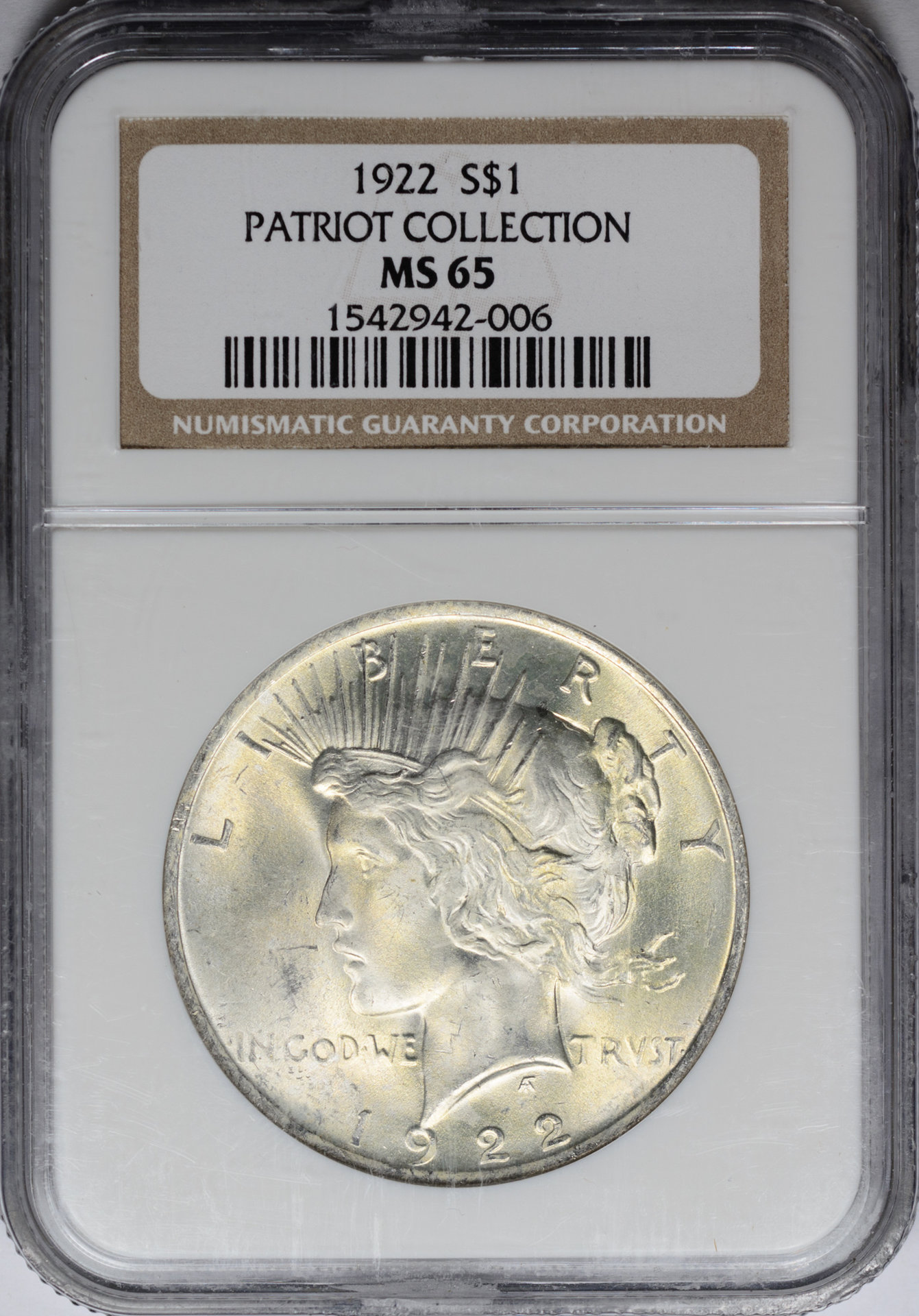1922 1 MS65 NGC 1542942-006 Obv Slab.JPG