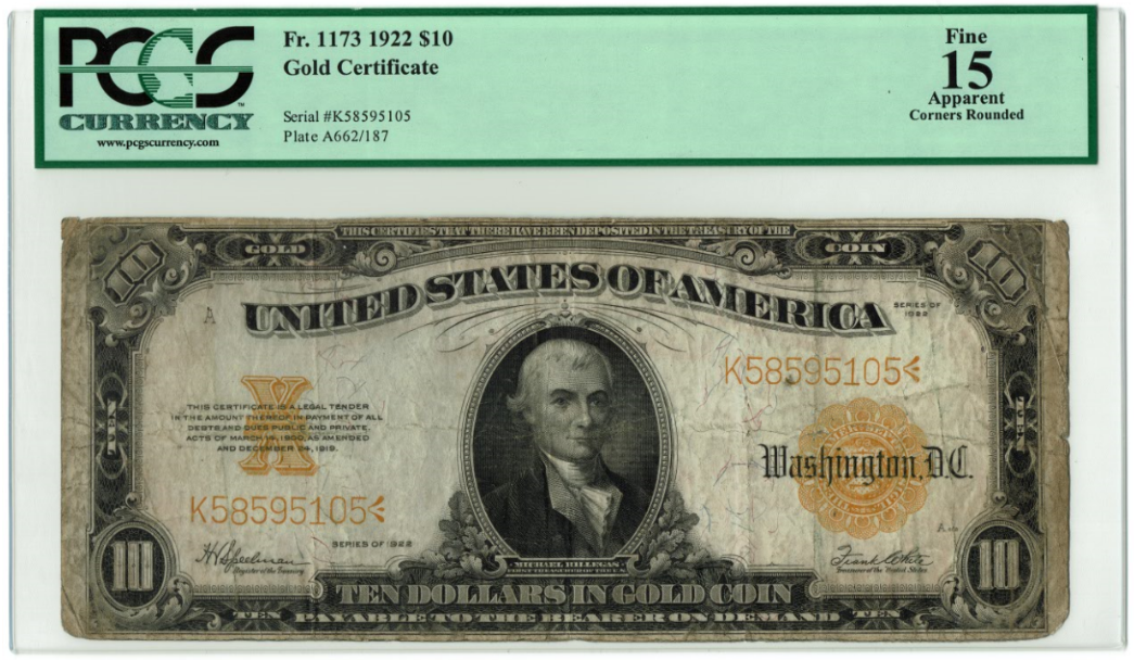 1922 $10 Gold Certificate.PNG