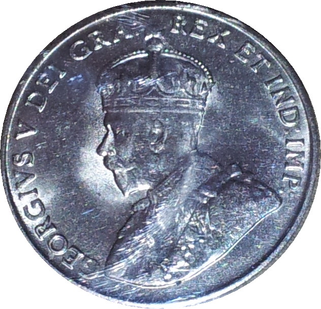 1922 Canada Five Cent MS63 Obv.JPG