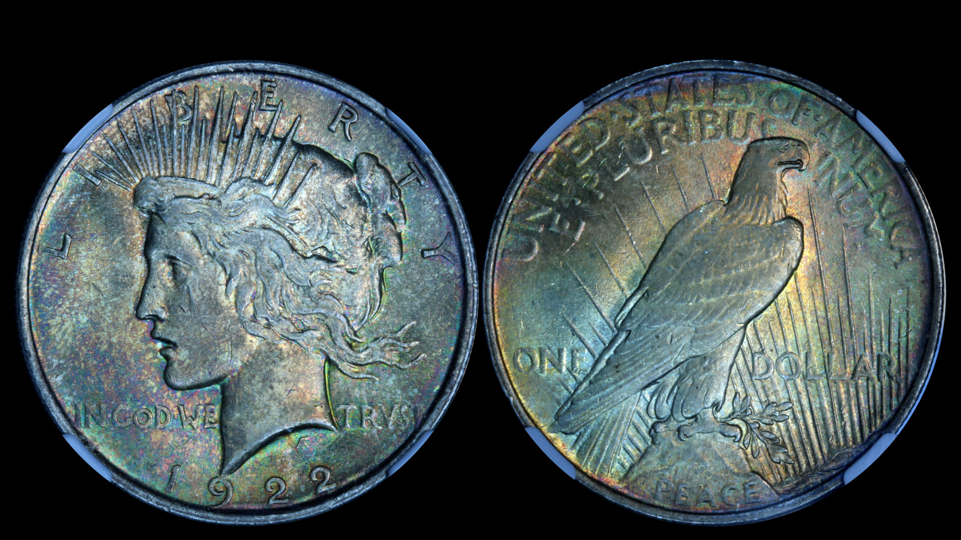 1922 Peace Dollar NGC MS62 toned.jpg