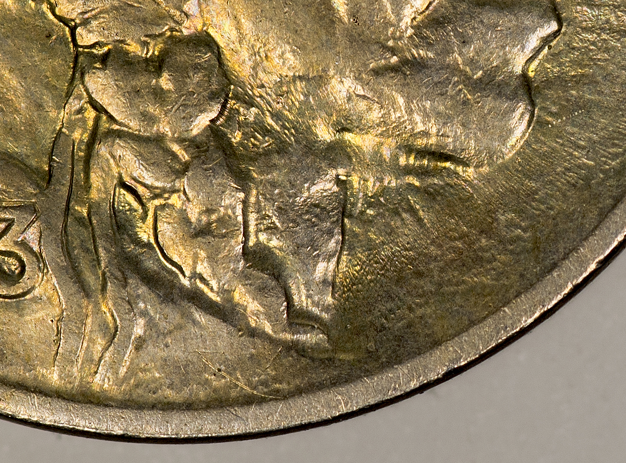 1923 Buffalo Nickel Obverse Die Clash - Clash 4.jpg