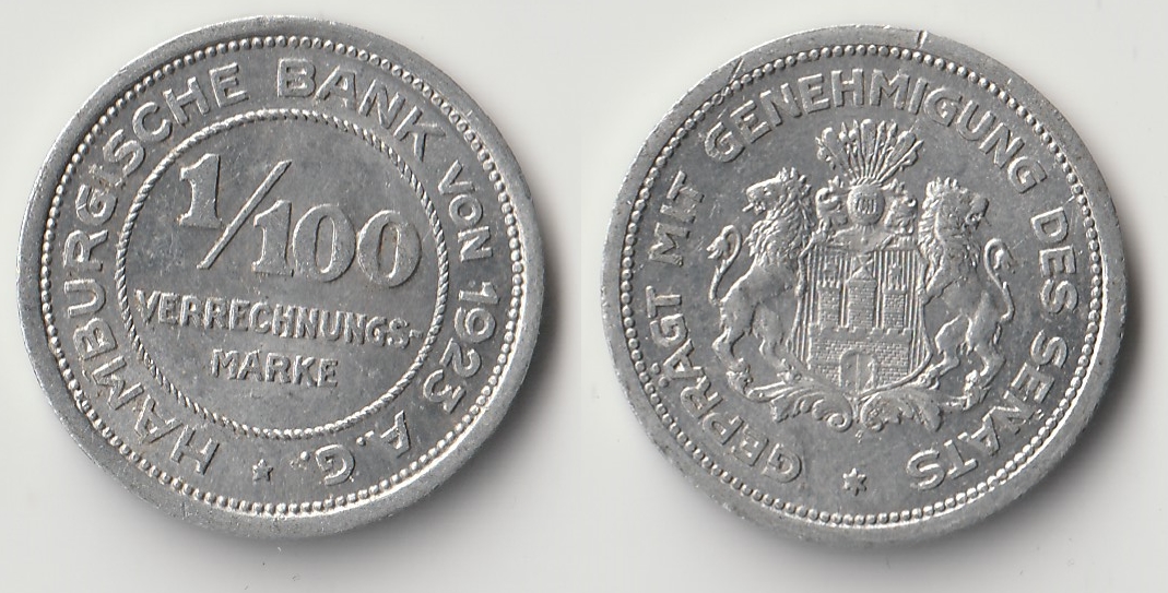 1923 hamburg hundreth mark.jpg