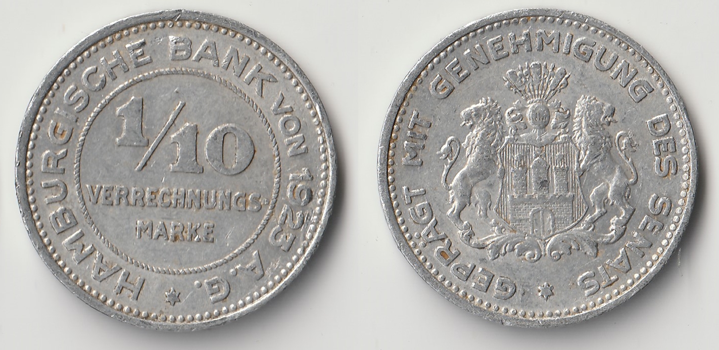1923 hamburg tenth mark.jpg
