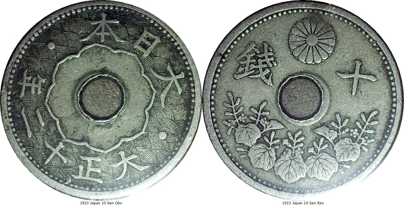 1923 Japan 10 Sen -tile.jpg