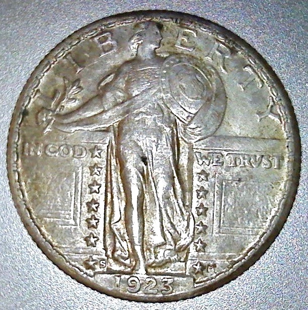 1923S Standing Liberty Quarter, Obverse.jpg