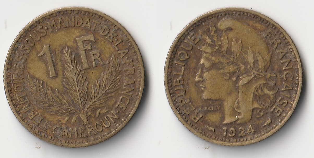 1924 cameroon 1 franc.jpg