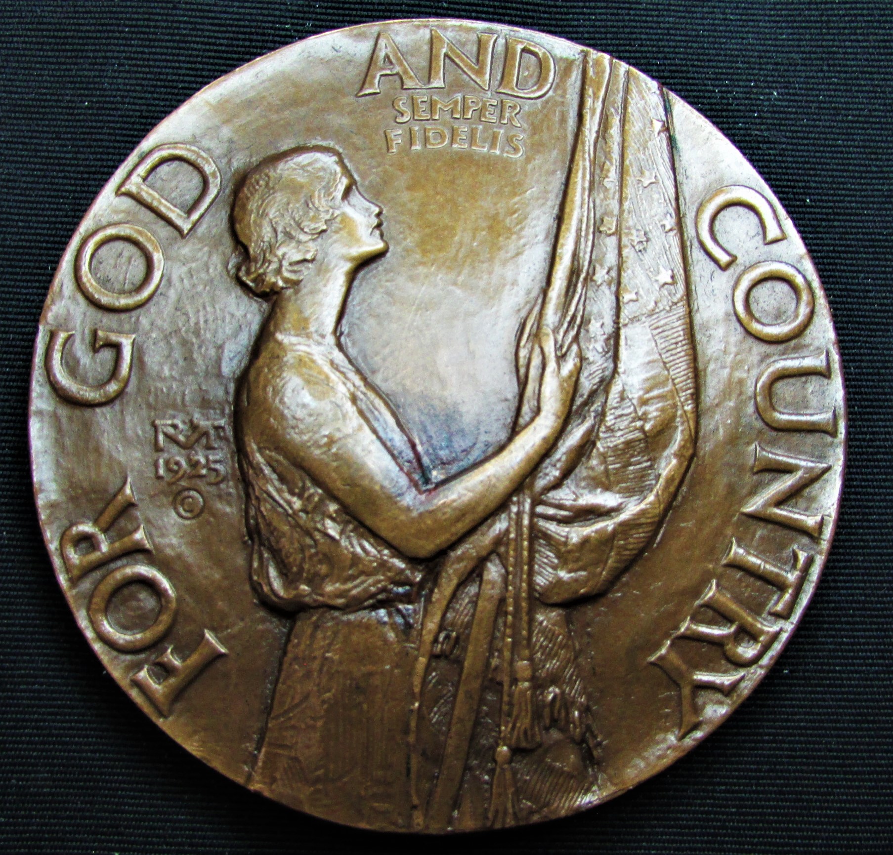 1925 American Legion School Award - obverse.JPG