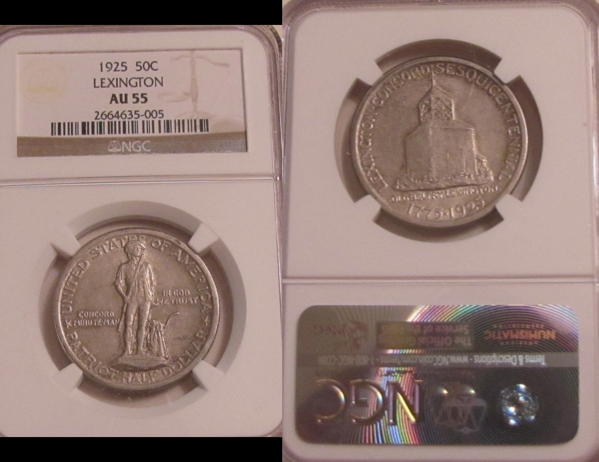 1925 Lexingto NGC AU55.jpg