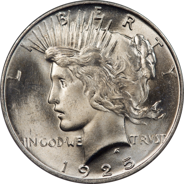 1925 Peace PCGS MS66 obv.jpg