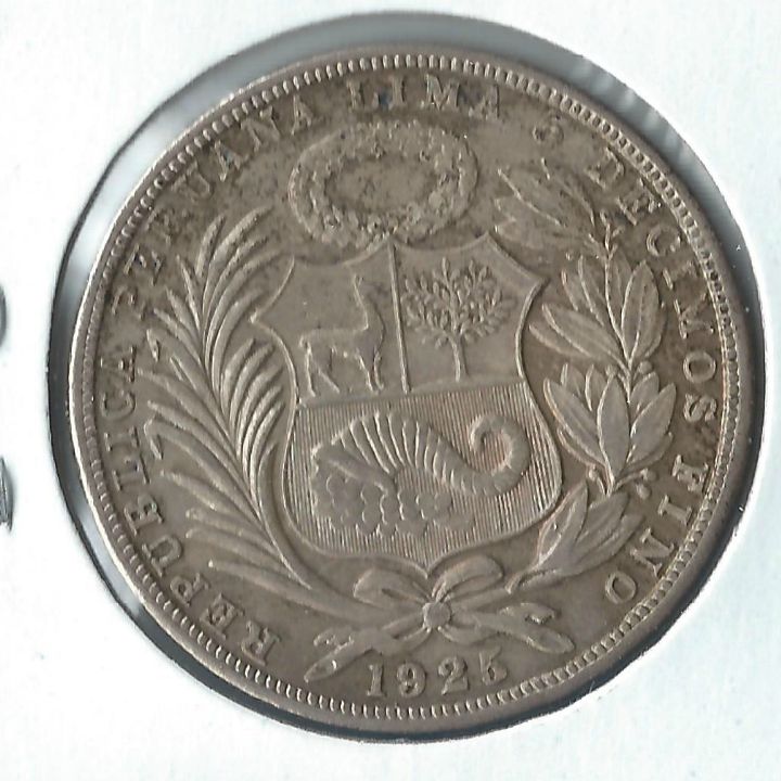1925 peru 1 sol back.jpg