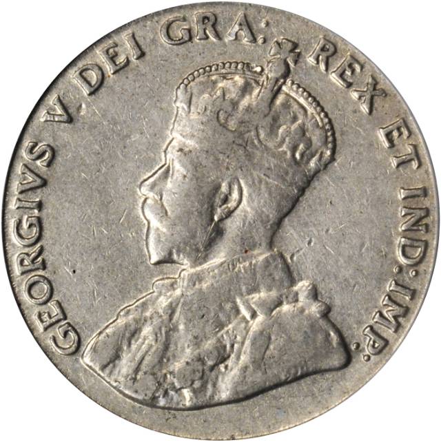 1926 CAN Five Cent XF40 Obv.jpg