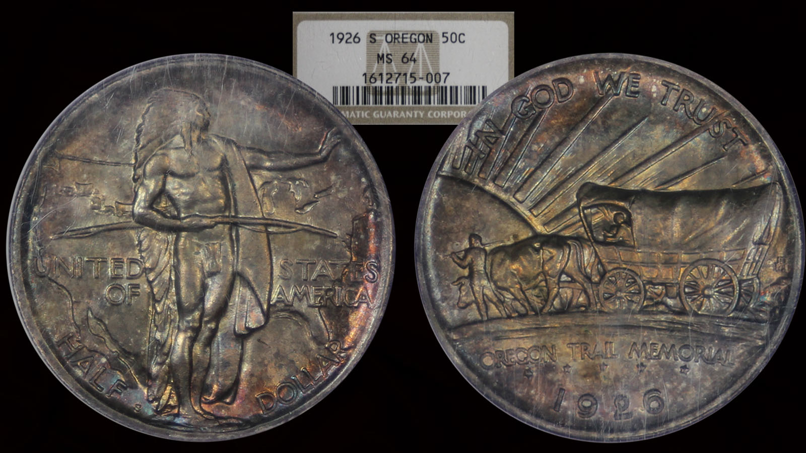 1926-S Oregon Trail Comm Half Dollar MS64.jpg