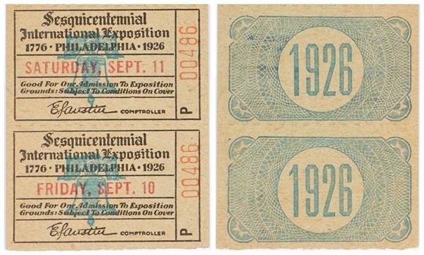1926SesquicentennialExpoTicketLotGallery.jpg