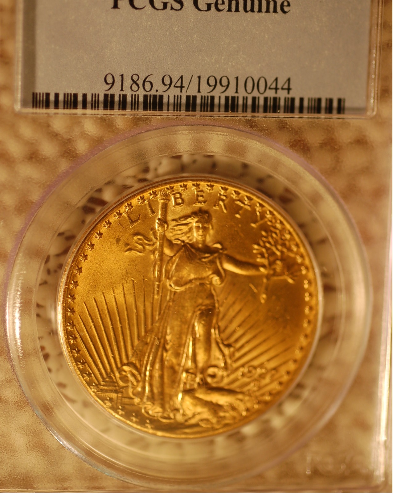 1927 Gold $20 PCGS Genuine #2.JPG