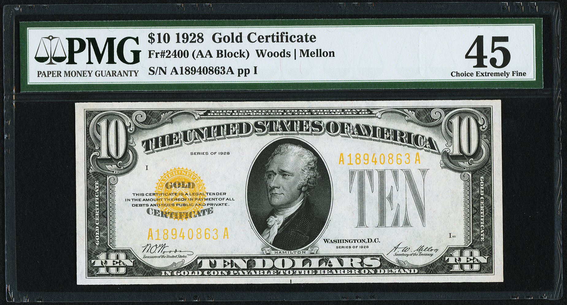 1928 $10 Gold FR #2400 front.jpg