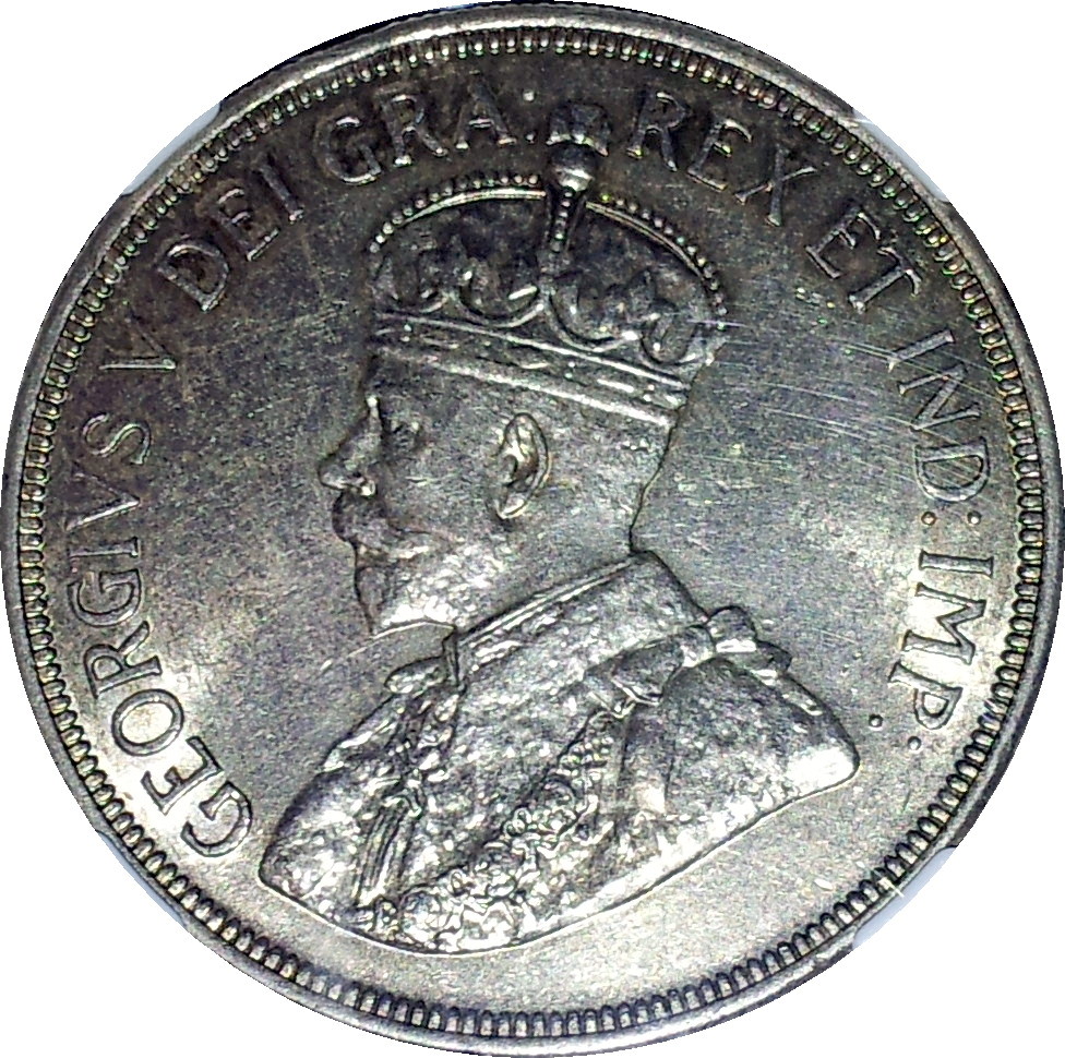 1928 Cyprus Forty Five Piastres Obv.JPG