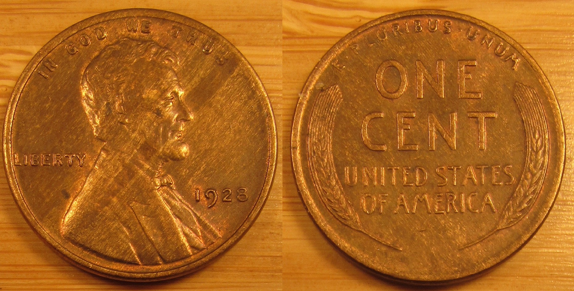 1928-P Lincoln Wheat Cent  Better Grade $3.50 + $3.00 401506636572 libertymintage  (1).jpg