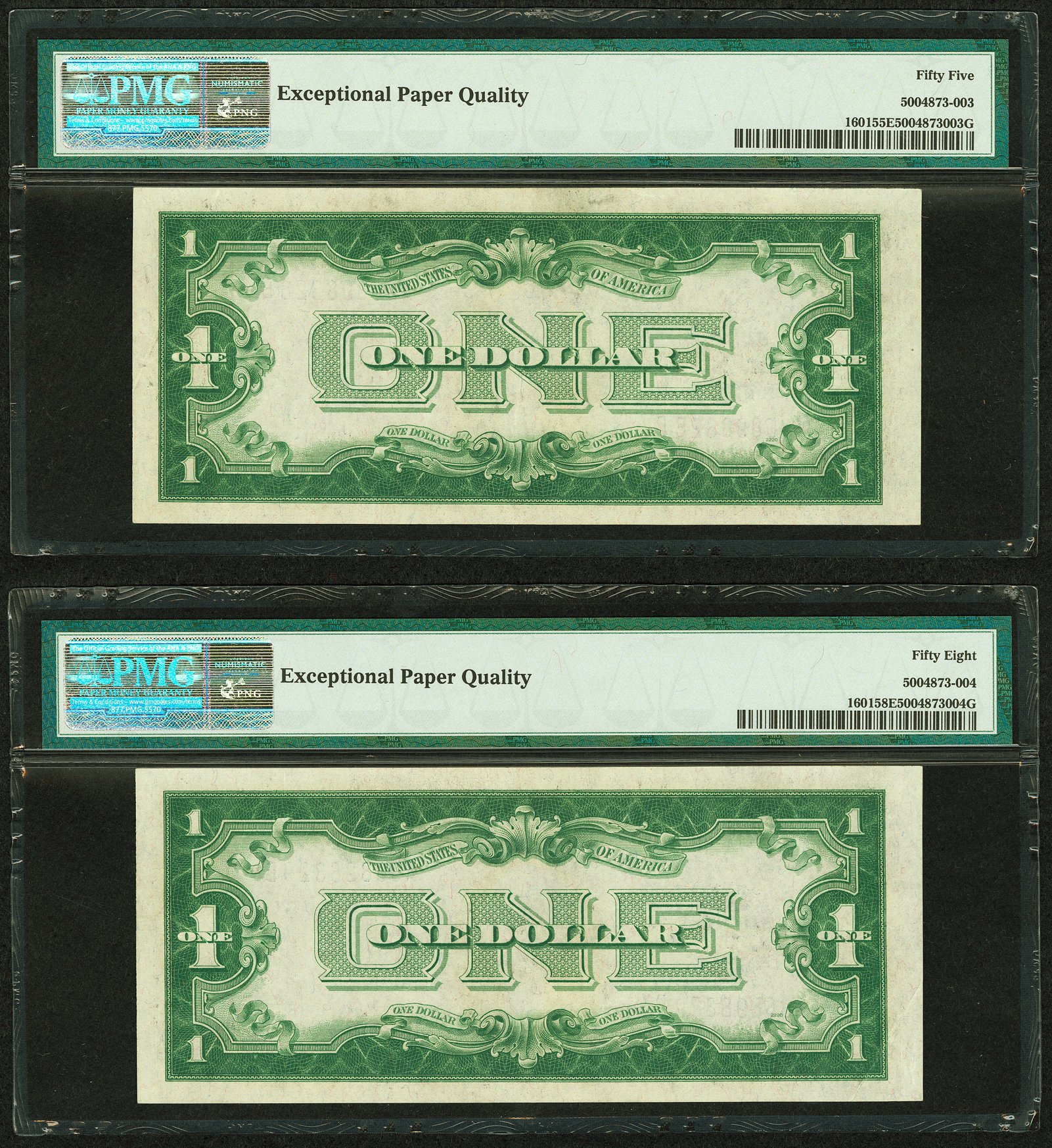 1928A $1 SC FR #1601 SN #328 & 329 back.jpg