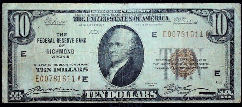 1929 $10.00 Richmond serial number shift obv..jpg