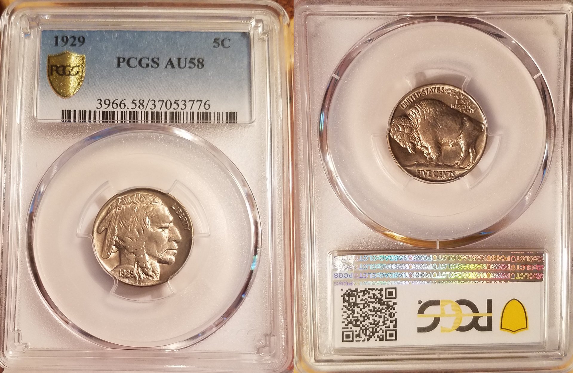 1929 5c Buffalo Nickel PCGS AU58 1-horz.jpg