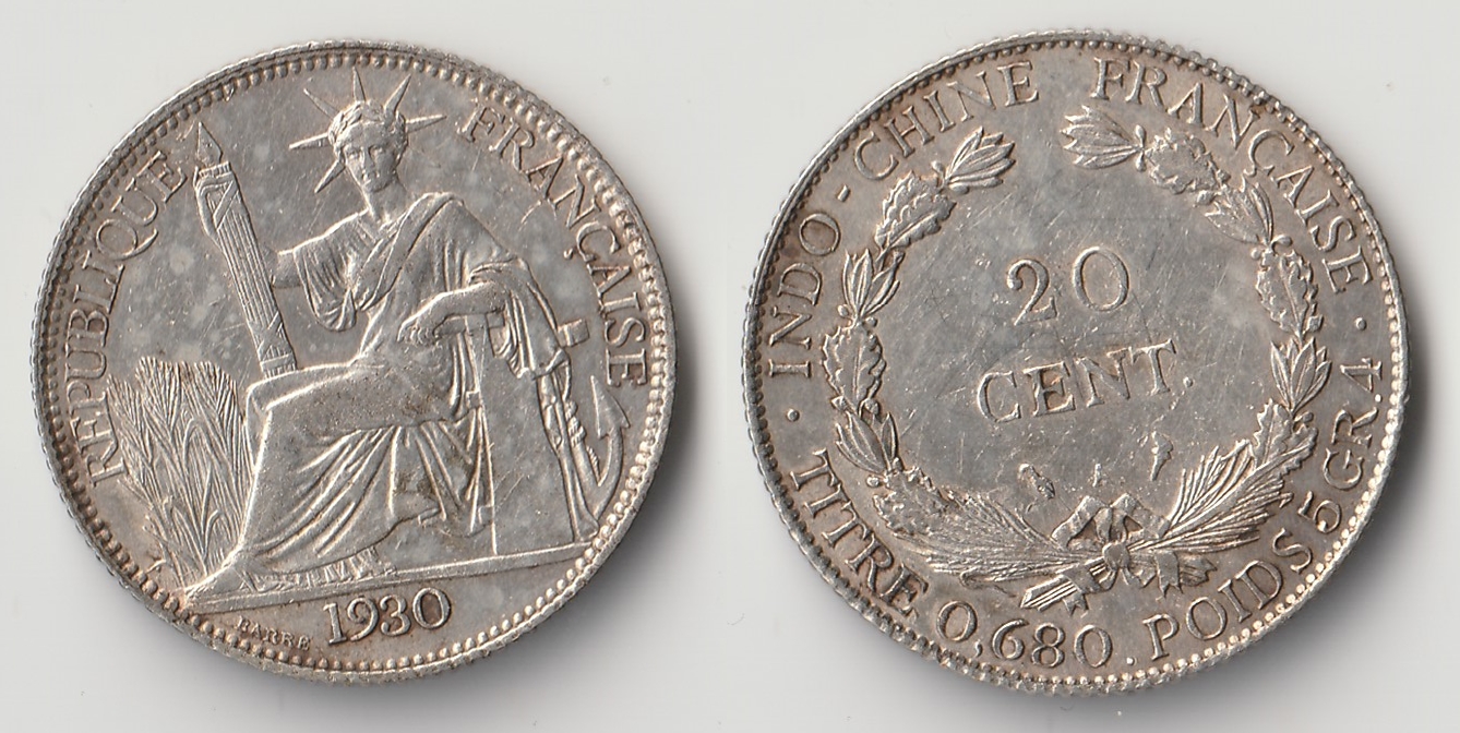 1930 french indochina 20 centimes.jpg
