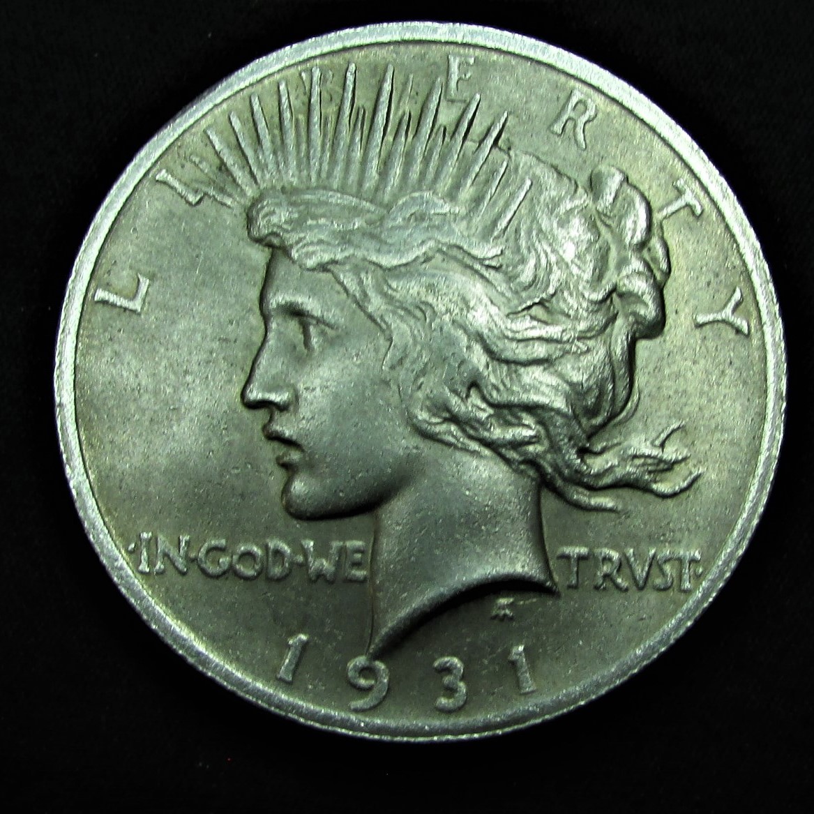 1931-S Peace Dollar (high-relief  bulk handled) - Die Pair 1 - obverse.JPG