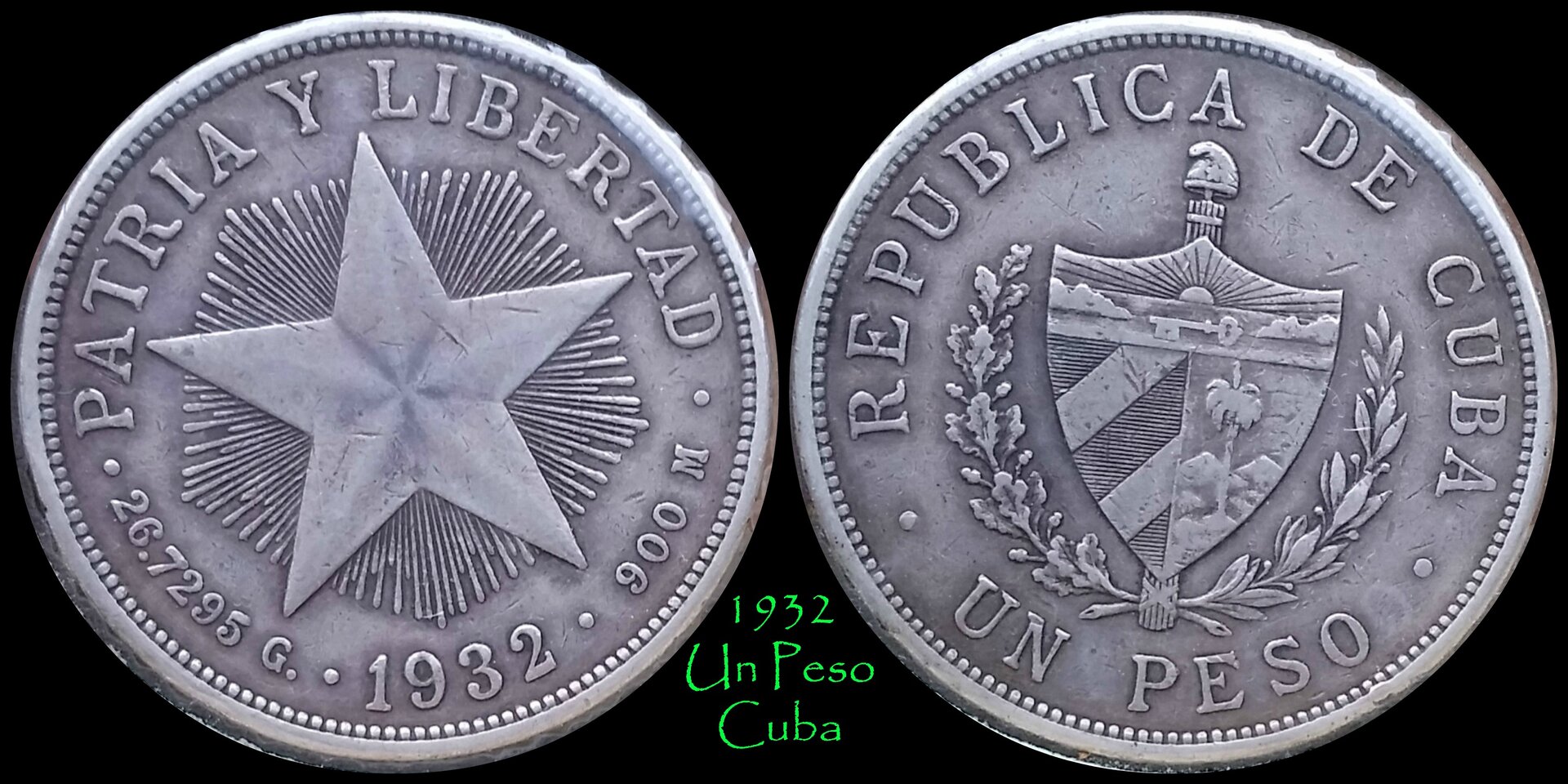 1932 Cuba Peso.jpg