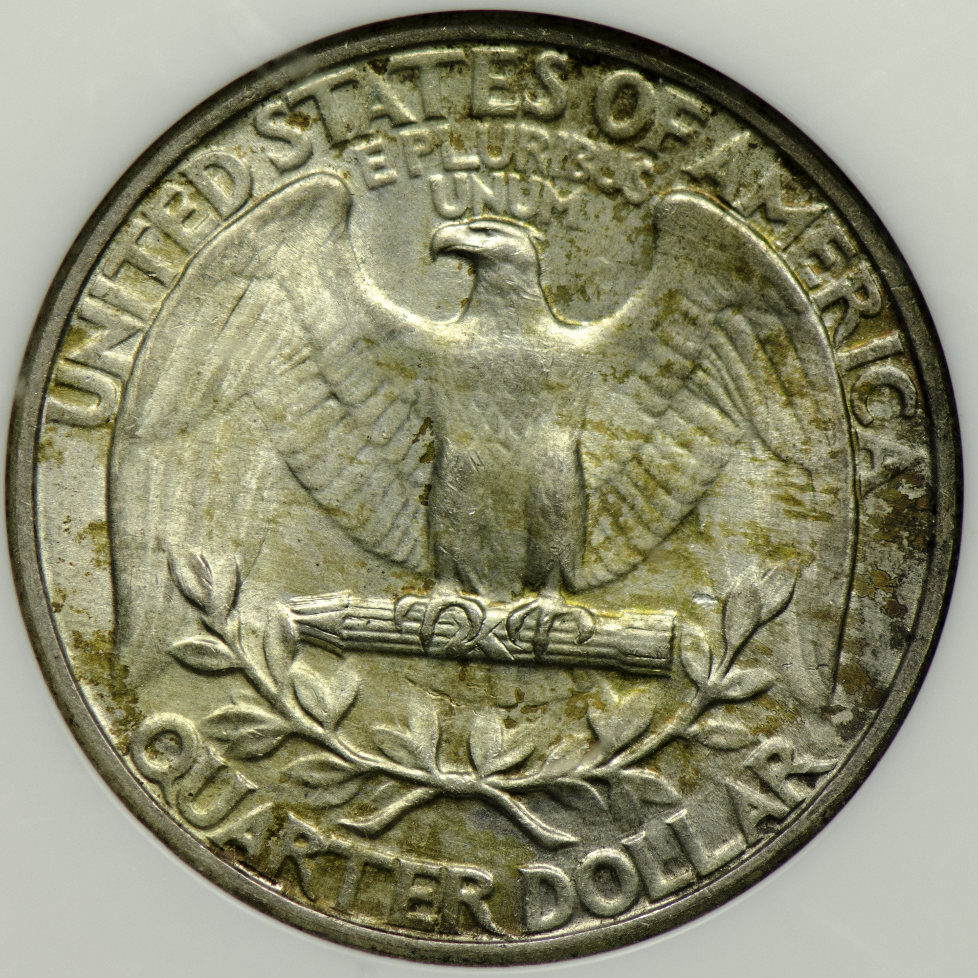 1932 QUARTER DOLLAR - WASHINGTON, SILVER NGC MS64 Rev Closeup-772.jpg