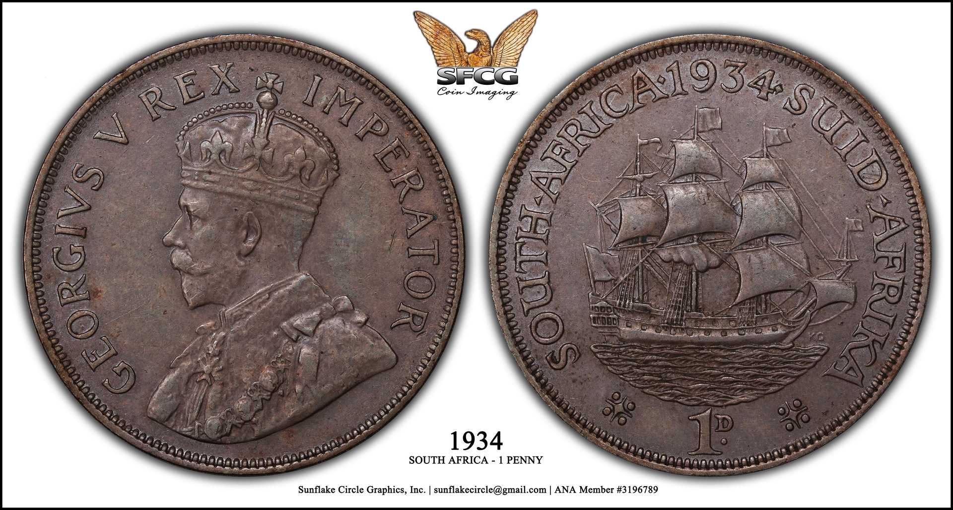 1934 South Africa Penny.jpg