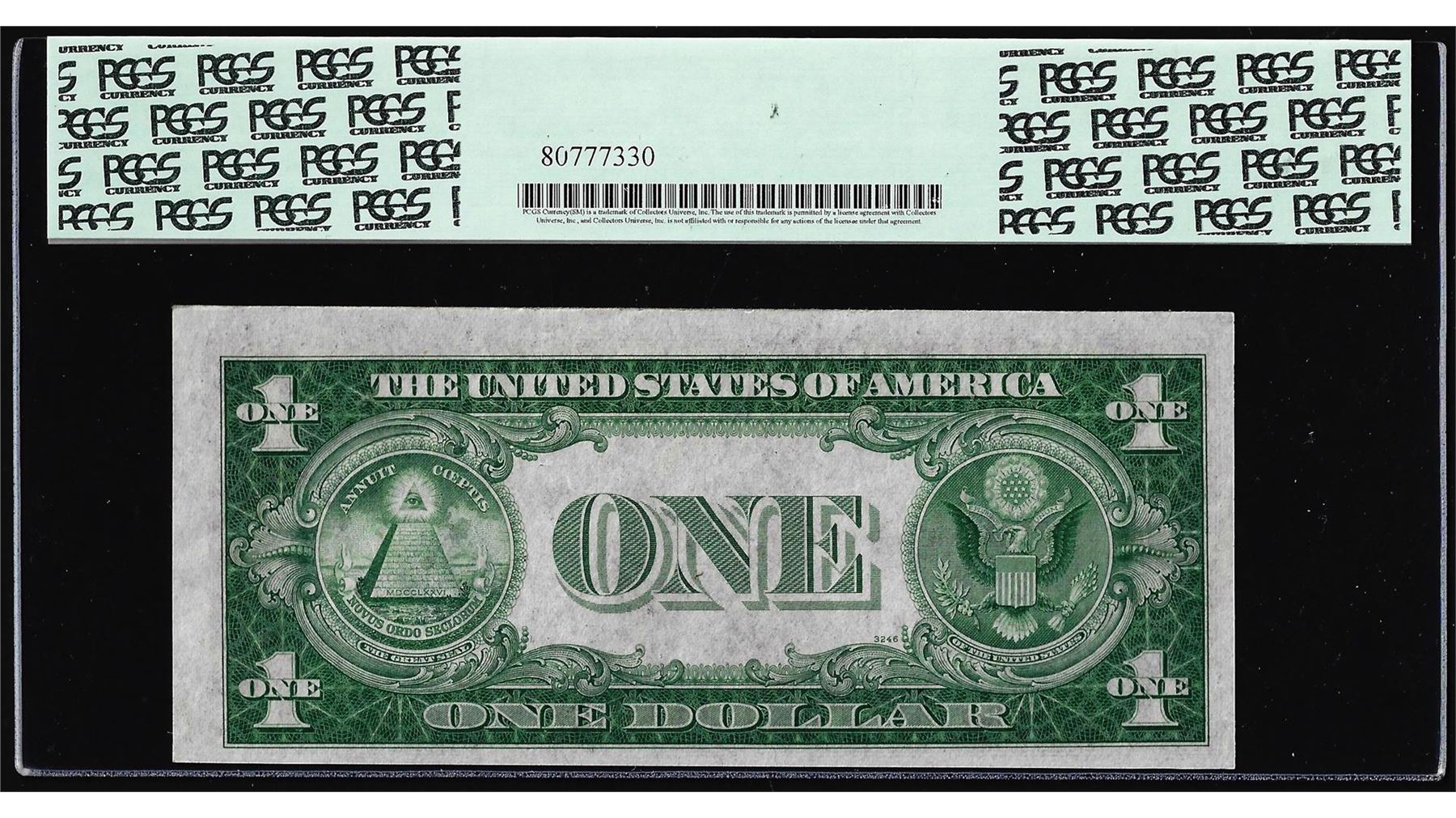 1935A Experimental R PCGS 62PPQ Back.jpg