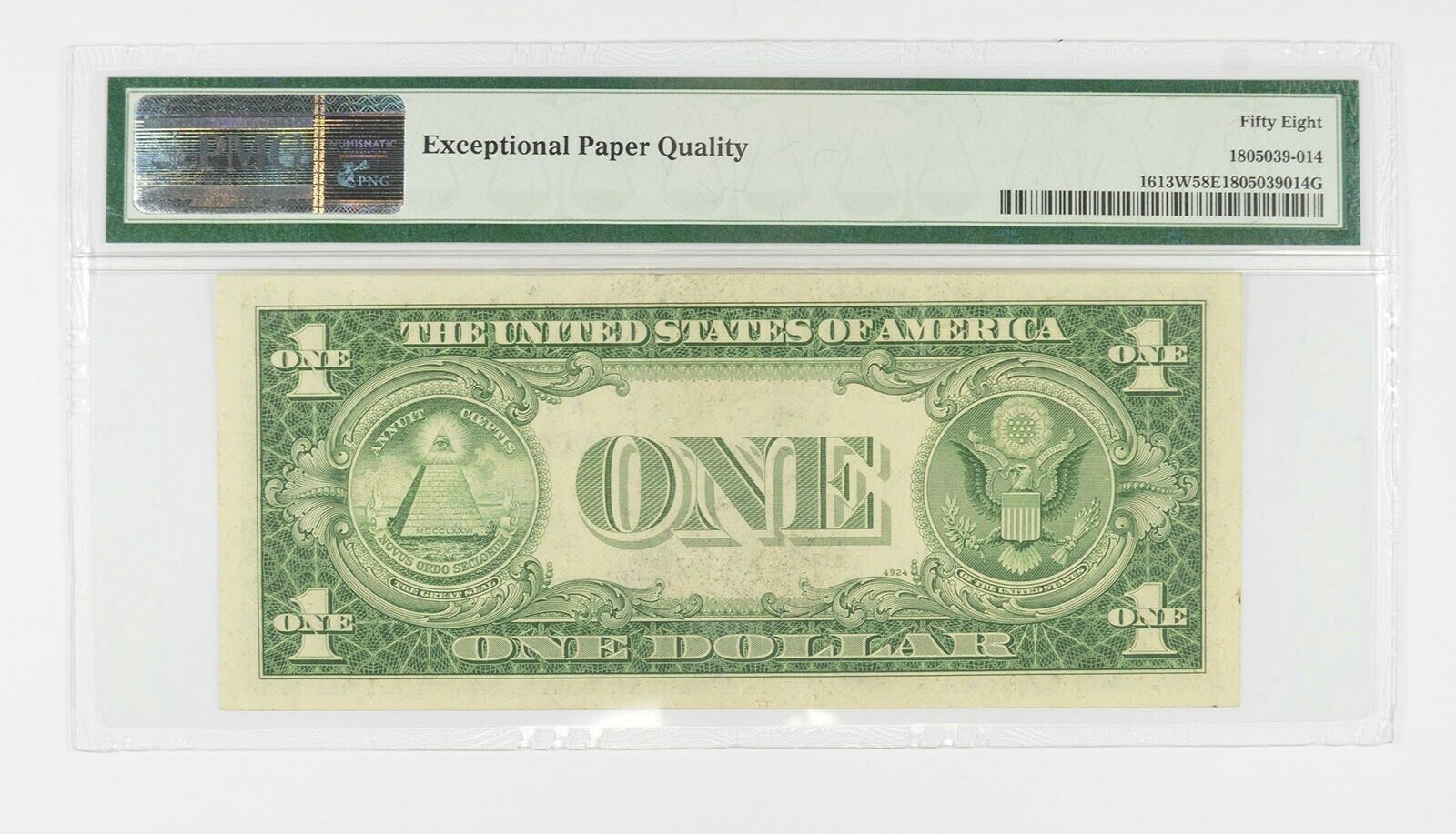 1935D SC Fr # 1613 PMG 58 back.jpg