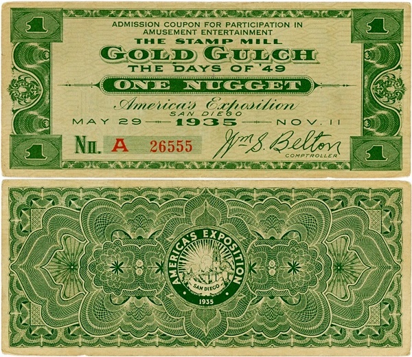 1935SanDiegoOneNuggetsGoldGulchCouponGallery.jpg