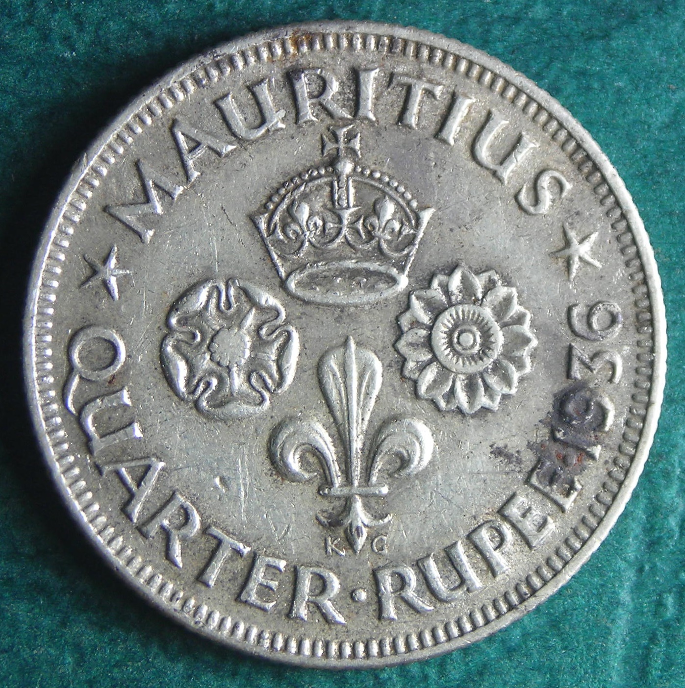 1936 Mauritius 1-4 r rev.JPG