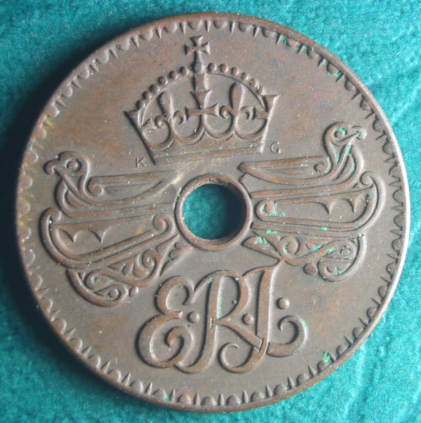 1936 New Guinea 1 p obv.JPG