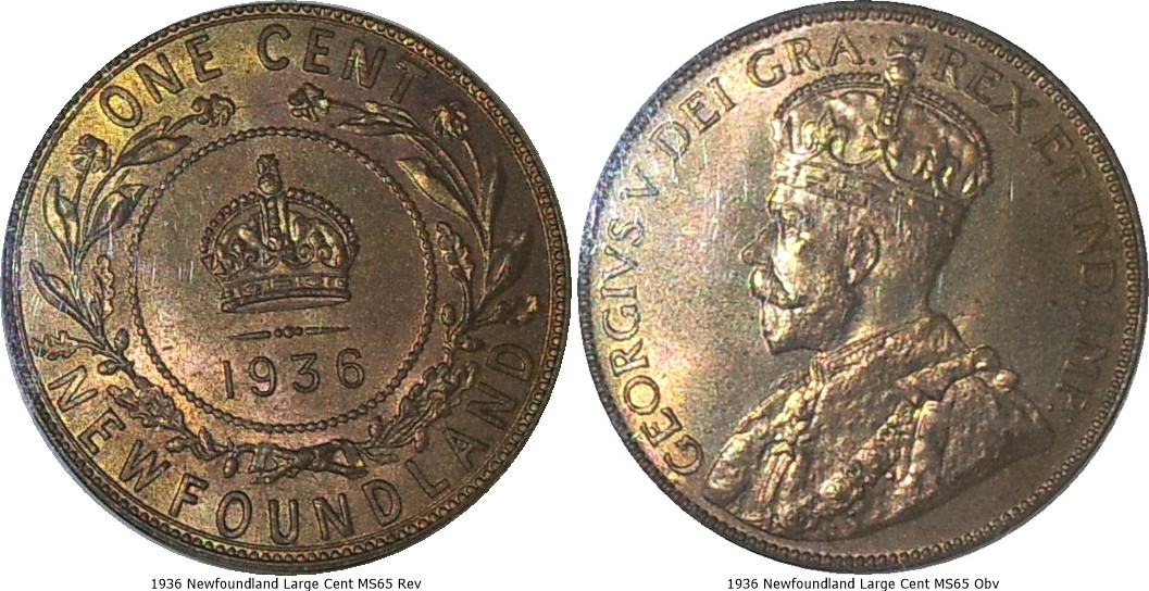 1936 Newfoundland Large Cent MS65 -tile.jpg